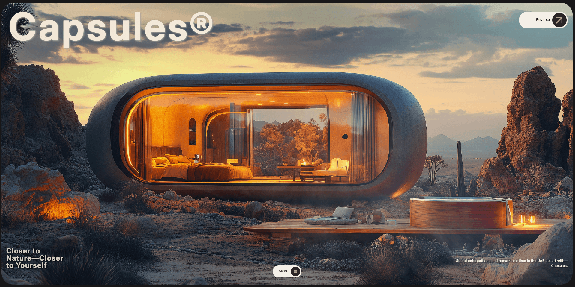 Capsule website preview
