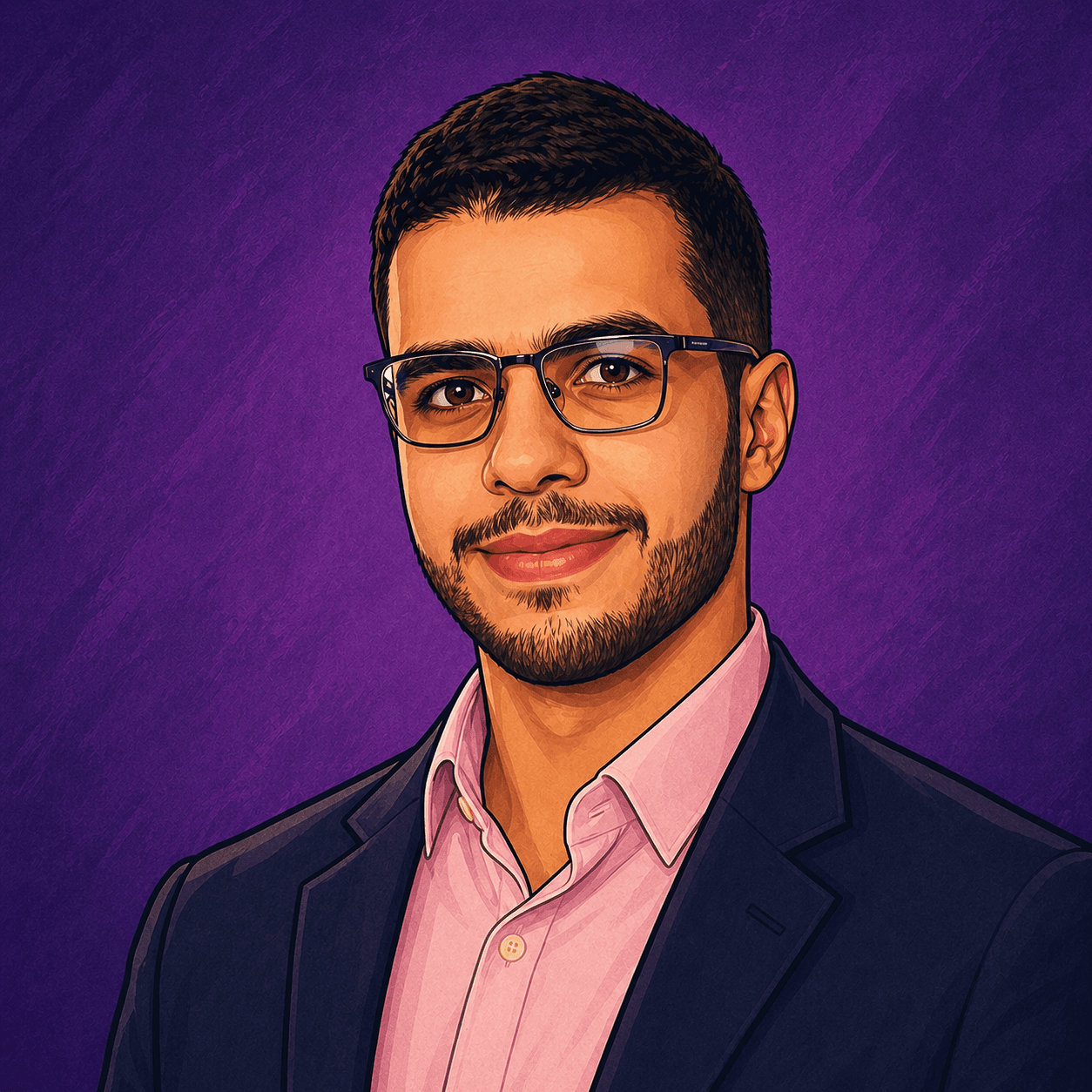Portrait of Yazan Abo Hussein